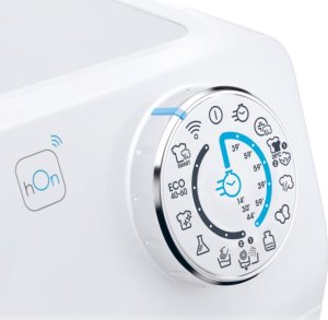 Pralka Candy Candy | Washing Machine | RP4476BWMUC8/1-S | Energy efficiency class A | Front loading | Washing capacity 7 kg | 1400 RPM | Depth 45 cm | Width 60 cm | Display | TFT | Steam function | Wi-Fi | White 5