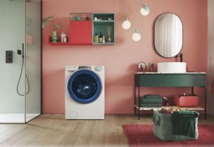 Pralka Candy Candy | Washing Machine | RP4476BWMUC8/1-S | Energy efficiency class A | Front loading | Washing capacity 7 kg | 1400 RPM | Depth 45 cm | Width 60 cm | Display | TFT | Steam function | Wi-Fi | White 7