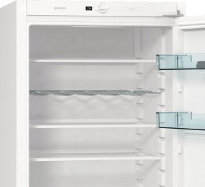 Lodówka Gorenje Gorenje Refrigerator | NRKI418EE1 | Energy efficiency class E | Built-in | Combi | Height 177.2 cm | No Frost system | Fridge net capacity 180 L | Freezer net capacity 68 L | Display | 39 dB | White 2