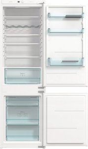 Lodówka Gorenje Gorenje Refrigerator | NRKI418EE1 | Energy efficiency class E | Built-in | Combi | Height 177.2 cm | No Frost system | Fridge net capacity 180 L | Freezer net capacity 68 L | Display | 39 dB | White 4