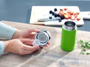 Leifheit Leifheit 03249 kubek podróżny 350 ml Czarny, Zielony Stal nierdzewna 4