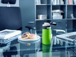 Leifheit Leifheit 03249 kubek podróżny 350 ml Czarny, Zielony Stal nierdzewna 8