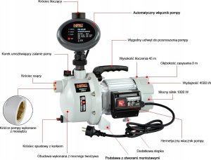 NAC Pompa ogrodowa GPE100-A-L NAC Automatyczna 13