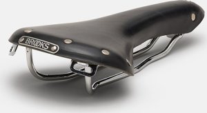 Brooks Siodełko BROOKS SWALLOW B15, Black, Steel Rail, Waga 490g, Linia Leather (NEW) 1