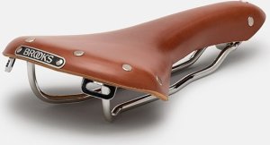 Brooks Siodełko BROOKS SWALLOW B15, Honey, Steel Rail, Waga 490g, Linia Leather (NEW) 1