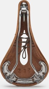 Brooks Siodełko BROOKS B17 NARROW CARVED, Brown, Steel Rail, Waga 510g, Linia Leather 3
