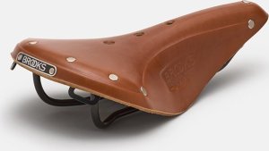 Brooks Siodełko BROOKS B17 NARROW, Honey, Steel Rail, Waga 510g, Linia Leather (NEW) 1