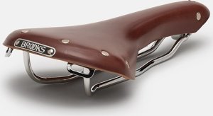 Brooks Siodełko BROOKS SWALLOW B15, Brown, Steel Rail, Waga 490g, Linia Leather (NEW) 1