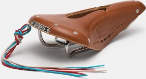 Brooks Siodełko BROOKS B17 CARVED, Honey, Steel Rail, Waga 520g, Linia Leather (NEW) 1