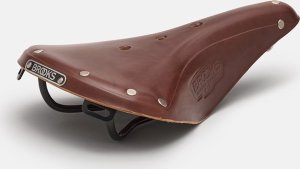 Brooks Siodełko BROOKS B17, Brown, Steel Rail, Waga 520g, Linia Leather (NEW) 1