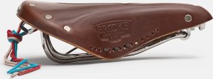 Brooks Siodełko BROOKS B17 CARVED SHORT, Brown, Steel Rail, Waga 460g, Linia Leather (NEW) 4