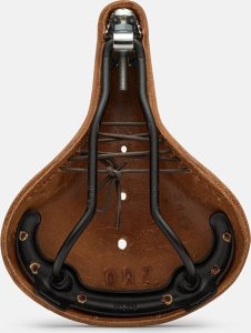 Brooks Siodełko BROOKS B17 SOFTENED SHORT, Dark Tan, Steel Rail, Waga 470g, Linia Leather 3