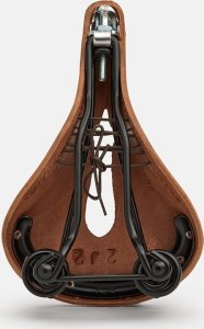 Brooks Siodełko BROOKS FLYER CARVED, Brown, Steel Rail, Waga 860g, Linia Leather (NEW) 3