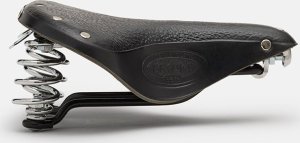 Brooks Siodełko BROOKS B67 SHORT, Black, Steel Rail, Waga 810g, Linia Leather (NEW) 4