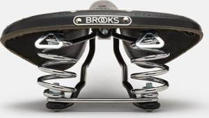 Brooks Siodełko BROOKS B67 SHORT, Black, Steel Rail, Waga 810g, Linia Leather (NEW) 5