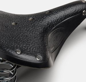 Brooks Siodełko BROOKS B67 SHORT, Black, Steel Rail, Waga 810g, Linia Leather (NEW) 6