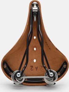 Brooks Siodełko BROOKS B67, Honey, Steel Rail, Waga 850g, Linia Leather (NEW) 3