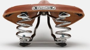 Brooks Siodełko BROOKS B67, Honey, Steel Rail, Waga 850g, Linia Leather (NEW) 5