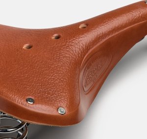 Brooks Siodełko BROOKS B67, Honey, Steel Rail, Waga 850g, Linia Leather (NEW) 6