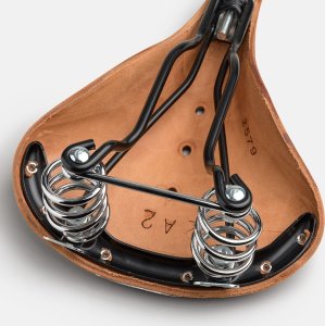 Brooks Siodełko BROOKS B67, Honey, Steel Rail, Waga 850g, Linia Leather (NEW) 7