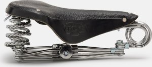 Brooks Siodełko BROOKS B33, Black, Steel Rail, Waga 1600g, Linia Leather (NEW) 4