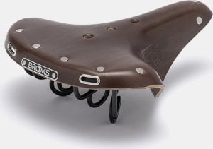 Brooks Siodełko BROOKS B72, Brown, Steel Rail, Waga 720g, Linia Leather (NEW) 1