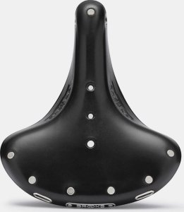 Brooks Siodełko BROOKS B72, Black, Steel Rail, Waga 720g, Linia Leather (NEW) 2