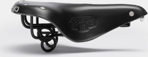 Brooks Siodełko BROOKS B72, Black, Steel Rail, Waga 720g, Linia Leather (NEW) 4