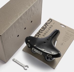 Brooks Siodełko BROOKS B72, Black, Steel Rail, Waga 720g, Linia Leather (NEW) 8