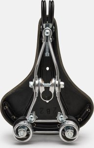 Brooks Siodełko BROOKS B135, Black, Steel Rail, Waga 1630g, Linia Leather (NEW) 3