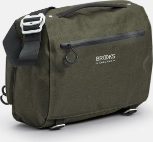 Brooks Torba na kierownicę BROOKS SCAPE HANDLEBAR COMPACT BAG, Mud Green, Pojemność 10L, Klick Fix&#x00AE; system, Wodoodporna (NEW) 1