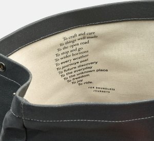 Brooks Plecak BROOKS PICKWICK COTTON CANVAS, Grey/Honey, Pojemność 26L, Wodoodporna bawełna (NEW) 6