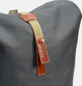Brooks Plecak BROOKS PICKWICK COTTON CANVAS, Grey/Honey, Pojemność 26L, Wodoodporna bawełna (NEW) 8