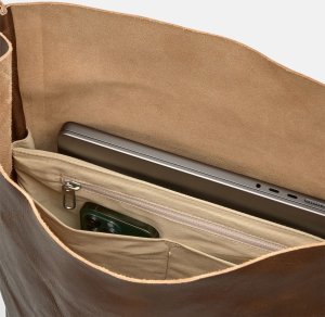 Brooks Plecak BROOKS PICKWICK HARD LEATHER, Brown, Pojemność 26L, Garbowana skóra (NEW) 6