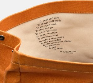 Brooks Plecak BROOKS PICKWICK COTTON CANVAS, Goose Beak/Maroon, Pojemność 26L, Wodoodporna bawełna (NEW) 6