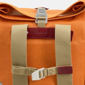 Brooks Plecak BROOKS PICKWICK COTTON CANVAS, Goose Beak/Maroon, Pojemność 26L, Wodoodporna bawełna (NEW) 10