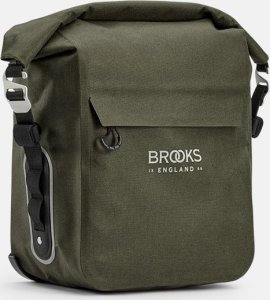 Brooks Sakwa BROOKS SCAPE PANNIER SMALL, Mud Green, Pojemność 10-13L, Klick fix system, Wodoodporność IPX4 (NEW) 1