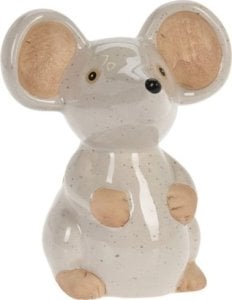 Koopman Figurka myszy porcelanowa duża dekoracyjna 15,5 cm 1