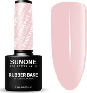 Sunone Rubber Base baza kauczukowa Pink 03 5ml 1