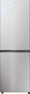 Lodówka Candy Candy Refrigerator | CNCQ2T618EX | Energy efficiency class E | Free standing | Combi | Height 185 cm | No Frost system | Fridge net capacity 235 L | Freezer net capacity 120 L | 38 dB | Inox 1