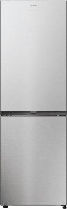 Lodówka Candy Candy Refrigerator | CNCQ2T618EX | Energy efficiency class E | Free standing | Combi | Height 185 cm | No Frost system | Fridge net capacity 235 L | Freezer net capacity 120 L | 38 dB | Inox 21