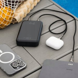 Powerbank Fixed Zen 20 Pro - powerbank z wyświetlaczem LCD, moc wyjściowa 130W, 20000mAh szary 8