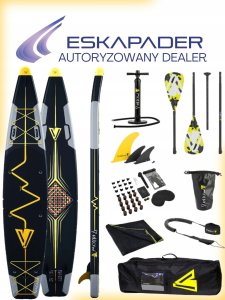 ExtraLink EXTRALINK DESKA SUP 350CM POMPOWANA ZESTAW + WIOSŁO SUP-1010 1