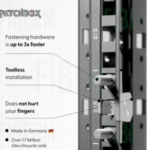 PATCHBOX PATCHBOX DVMNT50 śruba 50 szt. M6 Bolts & nuts 6