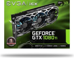 Karta graficzna EVGA GeForce GTX 1080 Ti FTW3 Gaming 11GB GDDR5X (352 bit), DVI-D, HDMI, 3xDisplayPort, BOX (11G-P4-6696-KRR) 6