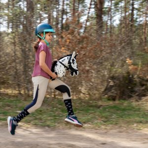 Froster Koń na Kiju - Hobby Horse Skippi - Karo-Srokaty 4