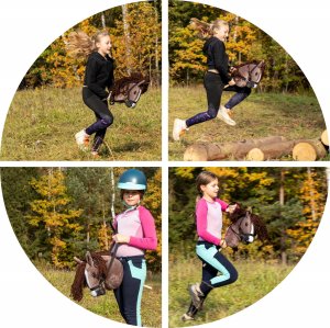 Froster Koń na Kiju - Hobby Horse Skippi - Kasztanowaty 3