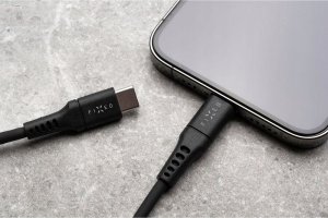 Fixed Fixed | Liquid Silicone Cable USB-C/USB-C, 1.2m, 60W | FIXDLS-CC12-BK 4