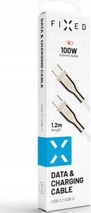 Fixed Fixed | Braided Cable, 100W | FIXDB-CC12-WH | White 5