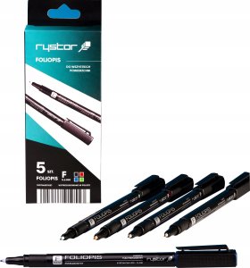 Rystor Foliopisy permanentne Rystor FF-6 0.6mm 4 kolory (5) 2